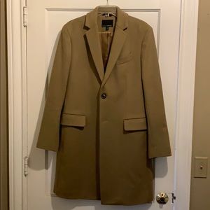 Banana Republic Men’s Italian Melton Wool Topcoat